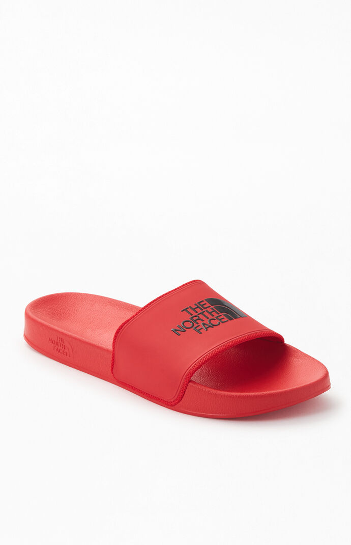Red & Black Base Camp Slide Sandals