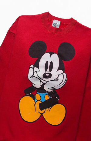 Red Mickey Sweatshirt image number 3