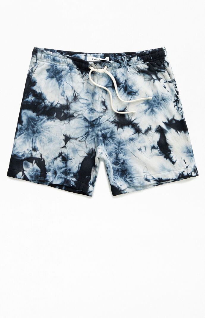 Tie-Dyed Volley Sweat Shorts