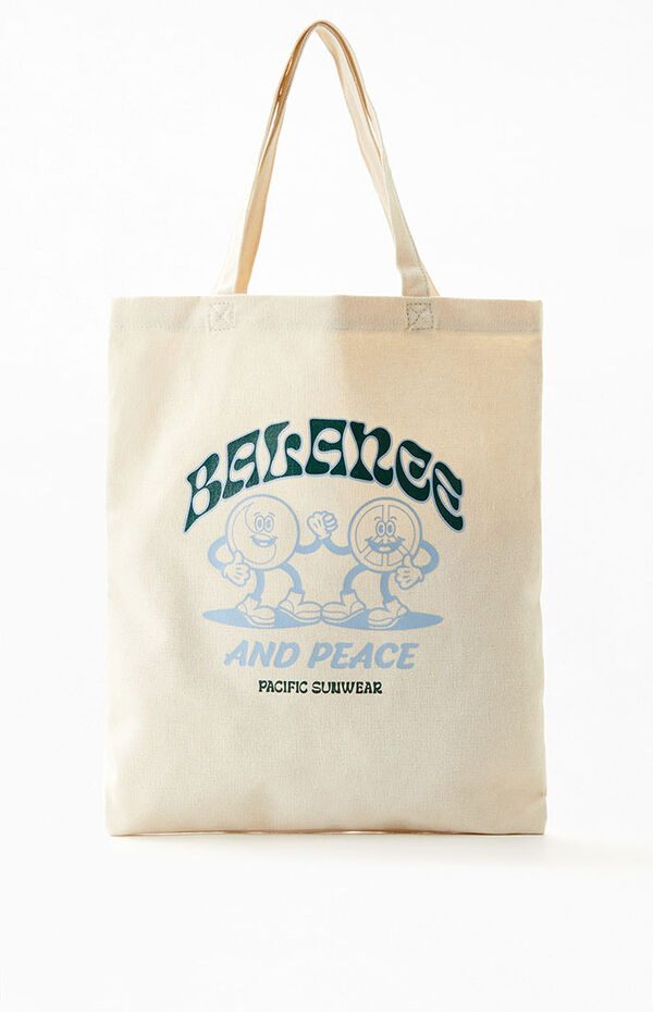 Pacific Sunwear Balance & Peace Tote Bag