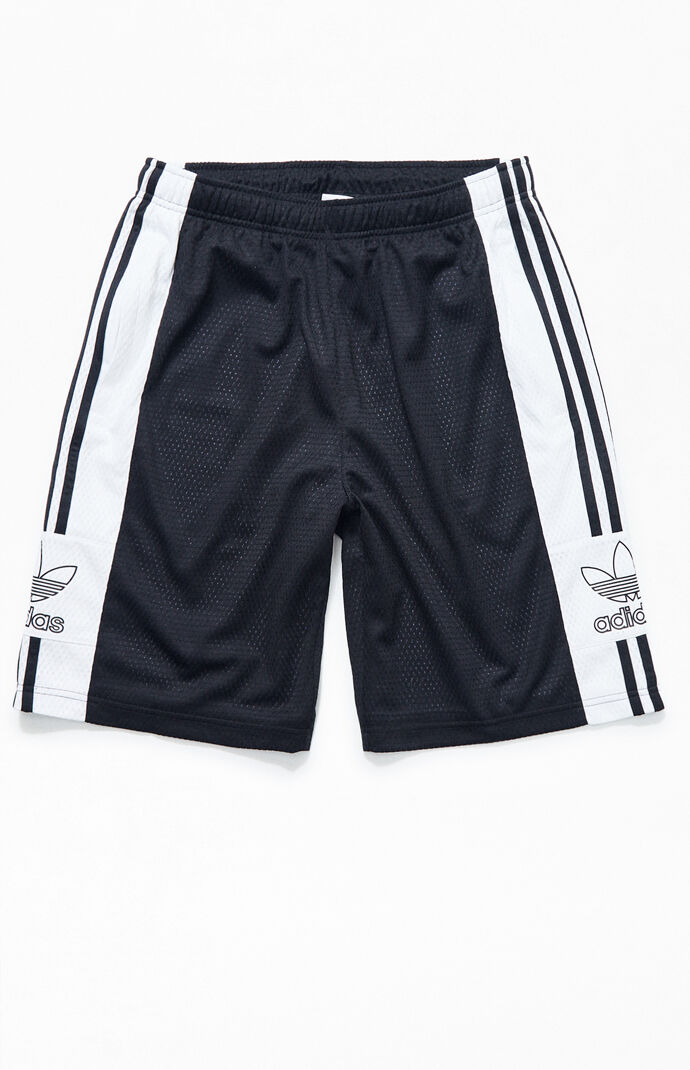 Black Mesh OTLN Active Shorts