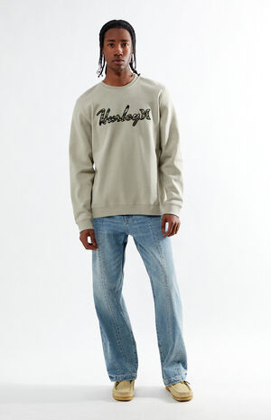 Forest Camo Crew Neck Sweatshirt image number 4