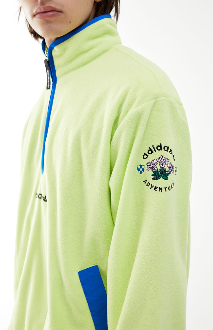 Adventure Half-Zip Fleece Pullover Sweatshirt
