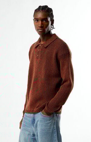 Ribbed Boxy Fit Sweater image number 3
