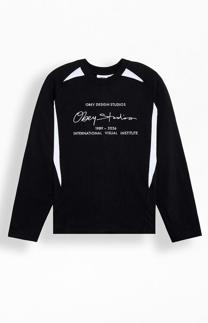 Obey League Long Sleeve T-Shirt