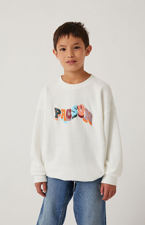 Wavy Logo Sweatshirt image number 2