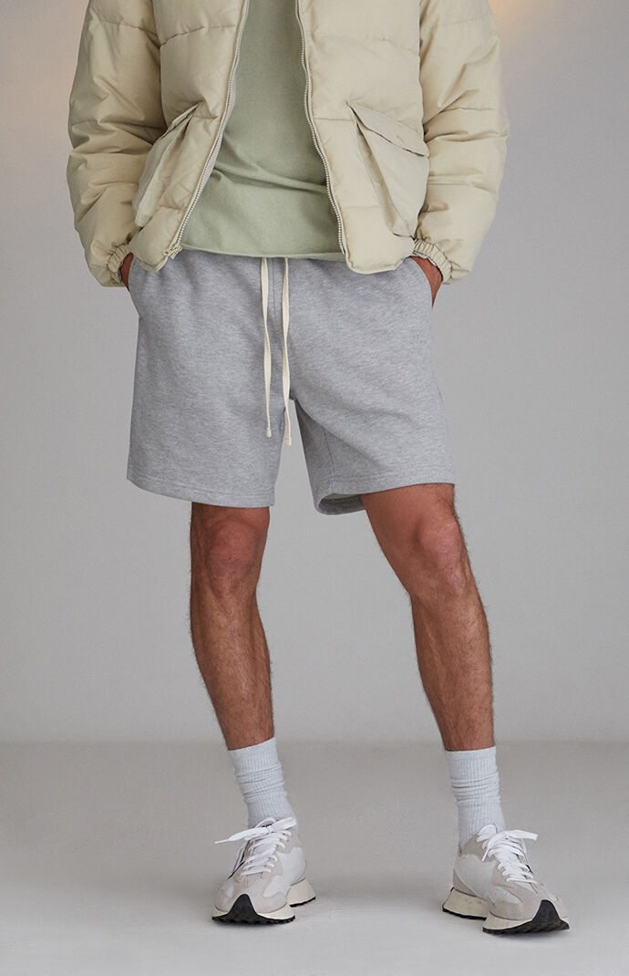 Grey French Terry Shorts