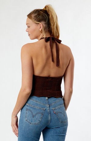 Kelli Knit Halter Top image number 4