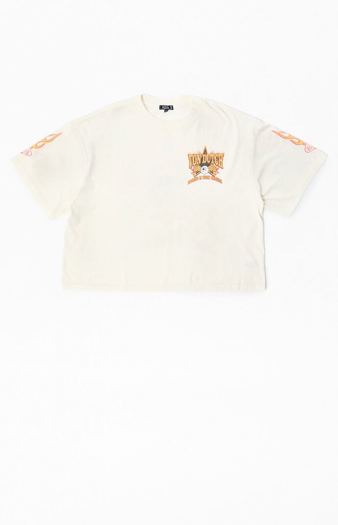 Von Dutch Star Cropped T-Shirt