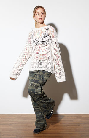 Lennon Open Stitch Sweater image number 4