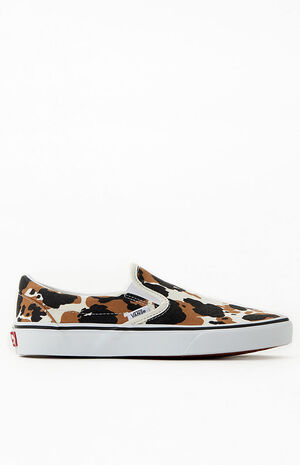 Cow Print Classic Slip-On Sneakers image number 2