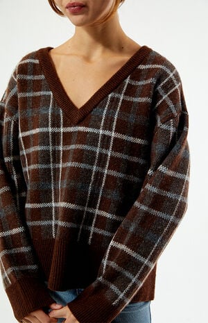 Eliza V-Neck Pullover Sweater image number 3
