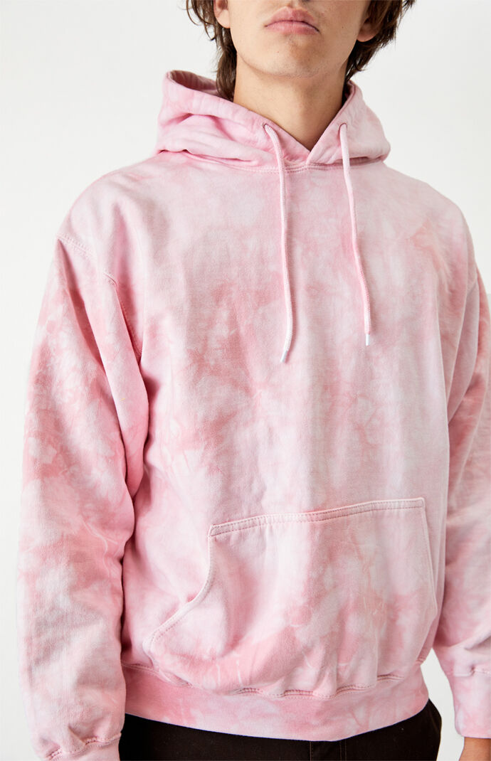 Pink Crystal Wash Hoodie
