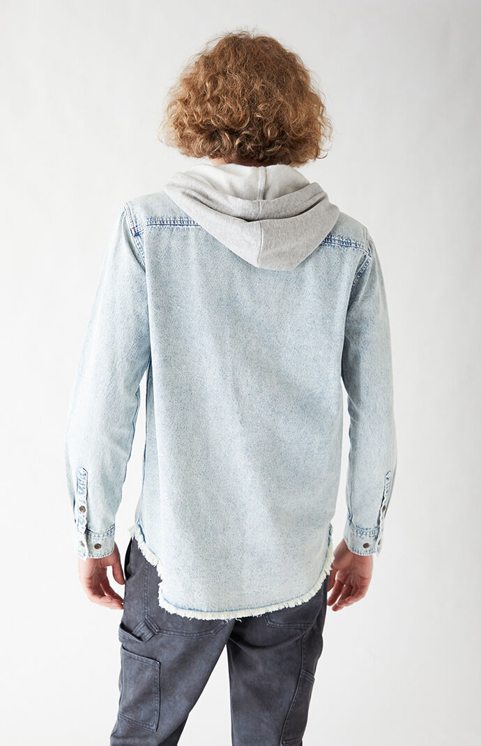 PacSun Denim Hoodie PacSun