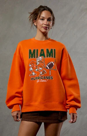 Miami Hurricanes Crew Neck Sweatshirt image number 1