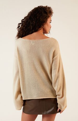 Slouchy Fit Sweater image number 3