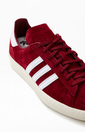 Burgundy Campus Shoes image number 6