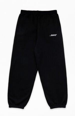 Black Classic Logo Sweatpants image number 1