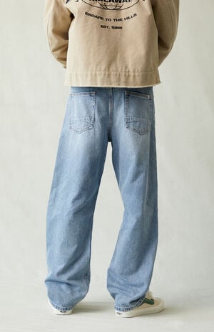 Dylan Baggy Jeans Medium Indigo Dylan Baggy Jeans Medium Indigo image number 4