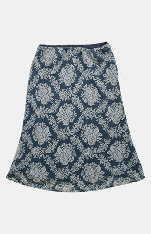 2000s Floral Midi Skirt image number 1