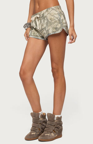 Harlie Camo French Terry Shorts image number 2