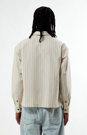Oxford Striped Long Sleeve Button Down Shirt image number 3