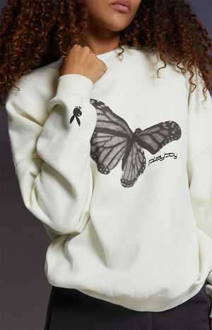 By PacSun Butterfly Crew Neck Sweatshirt image number 3