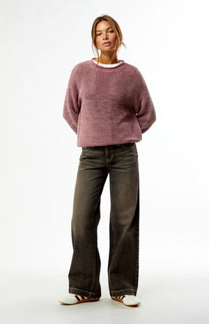 Casey Low Rise Baggy Jeans Brown Tint image number 2