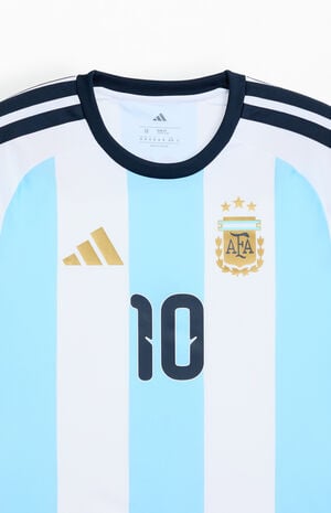 Argentina 26 Home Messi Short Sleeve Jersey image number 3