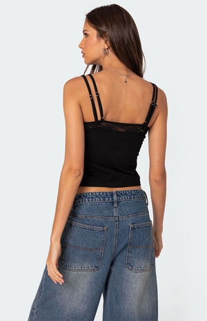 Carnation Lacey Layered Top image number 5