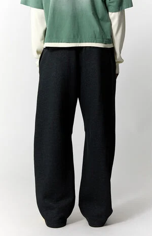 Presley Black Barrel Sweatpants image number 4