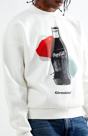 x Coca-Cola Mixed Crew Neck Sweatshirt image number 3