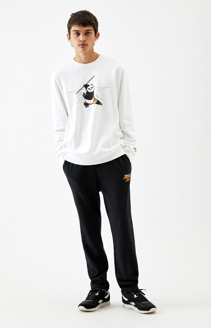x Kung Fu Panda Crew Neck Fleece Sweatshirt