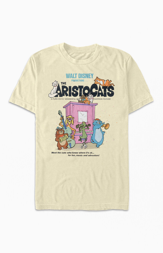 Vintage Aristocats Poster T-Shirt