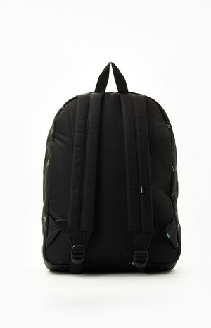 Black Floral Realm Backpack image number 3