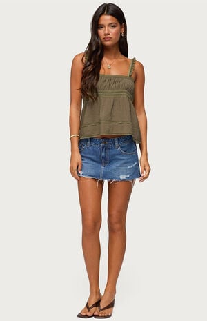 Mable Lacey Tank Top image number 4