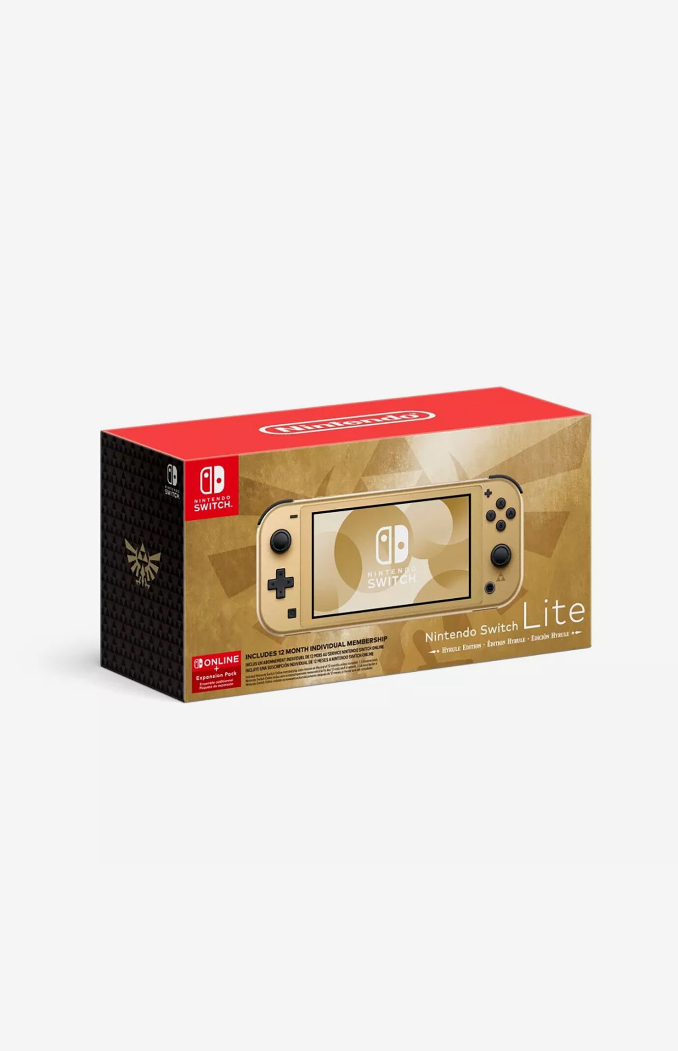 Nintendo Switch Lite Hyrule Edition Nintendo Switch Lite: Hyrule Edition with Bonus Online and