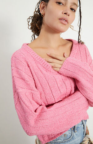 '90s Baby V-Neck Sweater image number 2