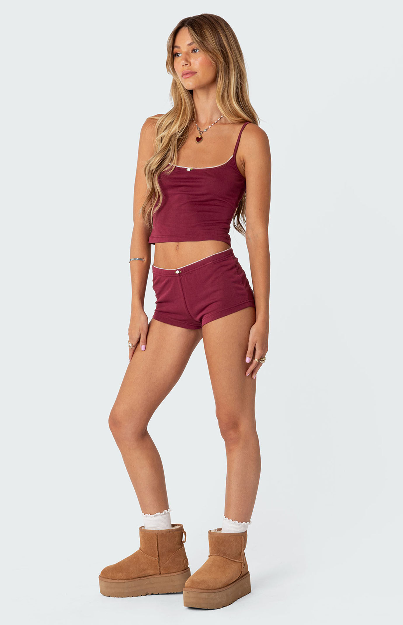 OMMO 新品 MICRO SHORT BLOCKING KT Edikted Monroe Micro Shorts | PacSun