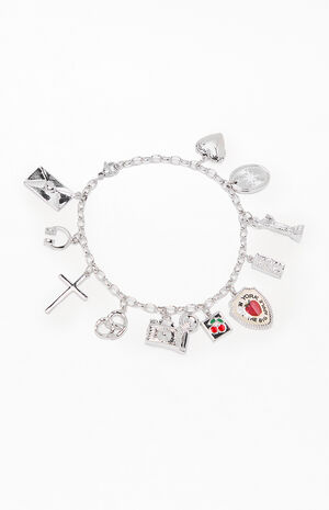 Silver Charm Bracelet image number 2