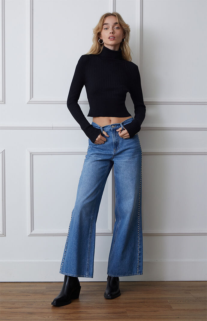 Square Neck Sweater Tank Top