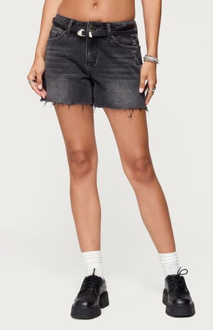 Scottie Low Rise Denim Shorts image number 1