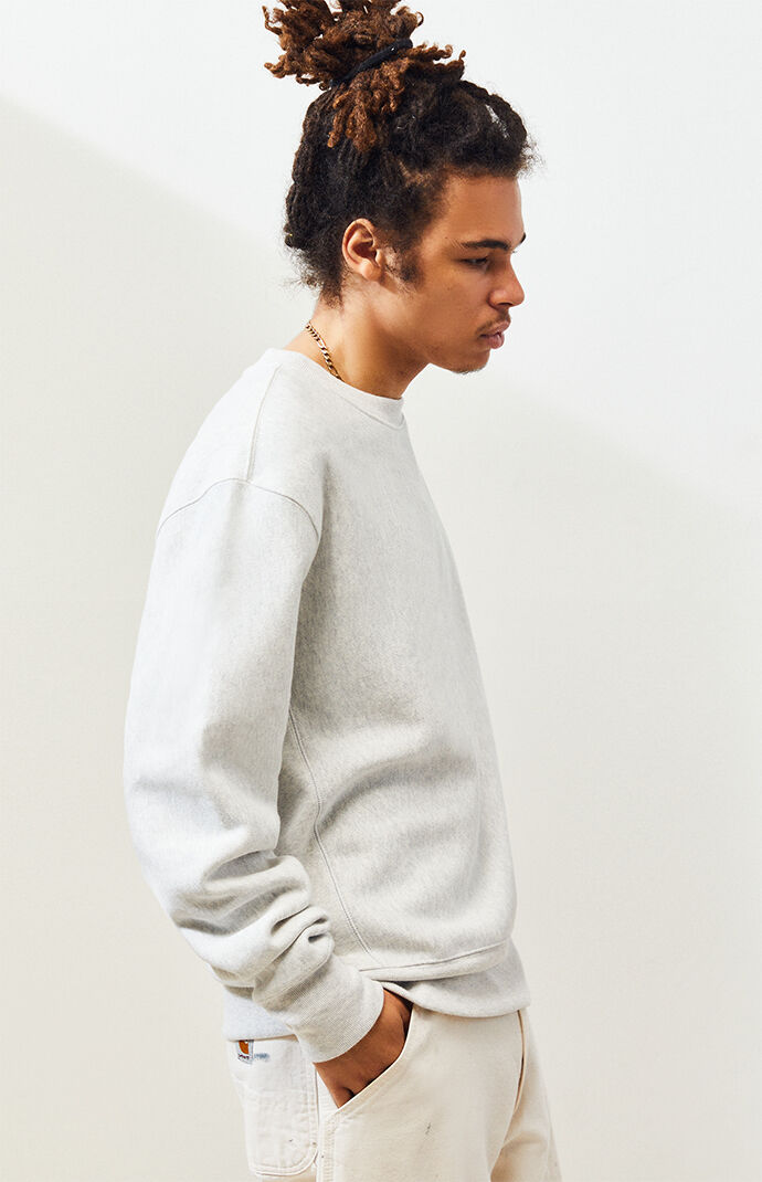 Reverse Weave Crew Neck Sweatshirt