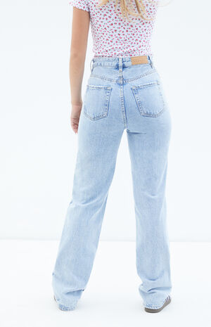 Light Indigo '90s Boyfriend Jeans image number 4