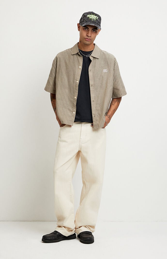 Pacsun Dylan Baggy Jeans Cream