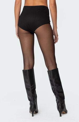 Rhinestone Micro Shorts image number 4