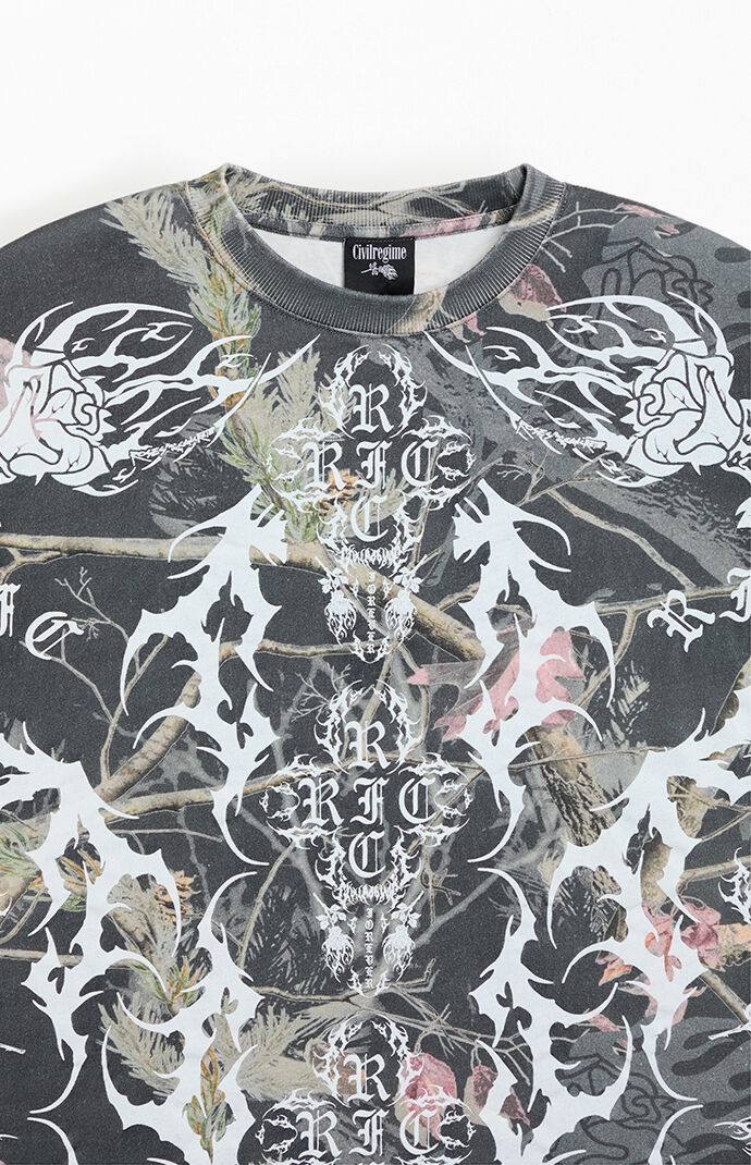 Civil Concrete Bloom Camo T-Shirt