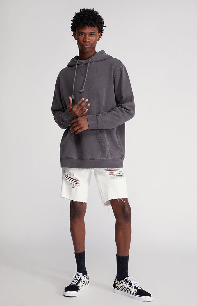 PacSun Destroyed Hoodie PacSun