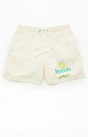 Peanuts Racquet 6" Swim Trunks image number 1