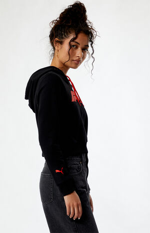 F1 Essential Cropped Hoodie image number 3